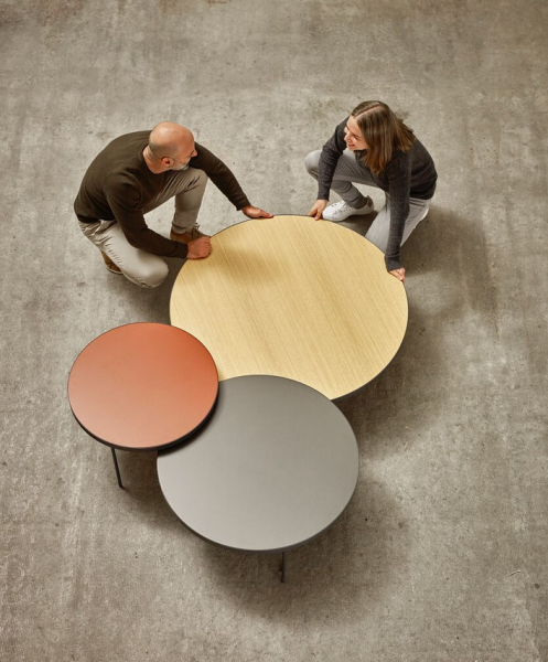 Treku Gau Couch Tisch Ø 110